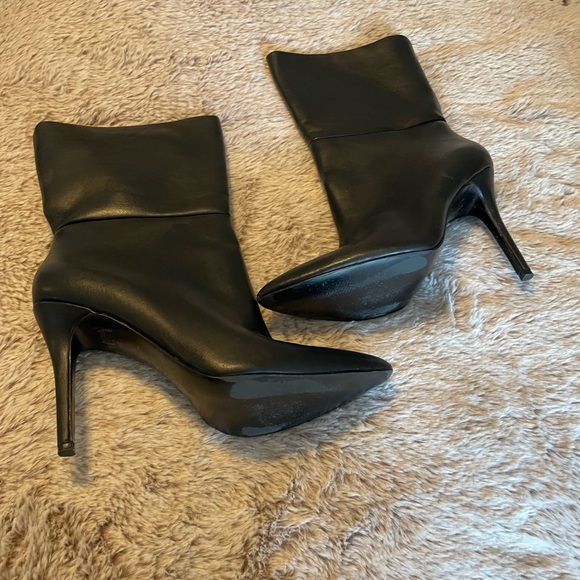 Booties by Charles David! Black size 9M - Picture 3 of 6